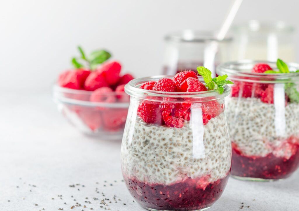 amazing CHIA SEED PUDDING 